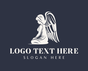 Woman Angel  Guardian logo