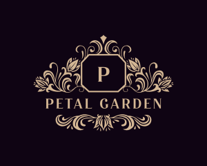 Stylish Wedding Florist logo design