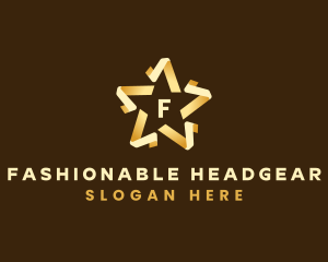 Premium Star Fold logo design