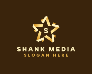 Premium Star Fold logo design