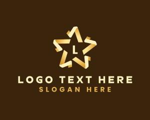 Personality - Premium Star Fold logo design