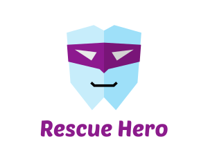 Tooth Mask eHero logo design