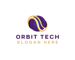 Global Sphere Tech Wave logo design