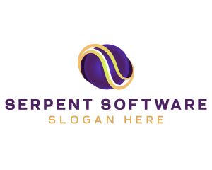 Global Sphere Tech Wave logo design