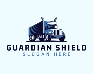 Trucking Cargo Transport Logo