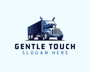 Trucking Cargo Transport logo design