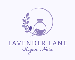 Lavender Potion Fragrance logo design