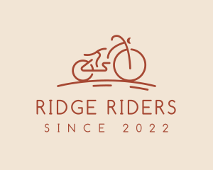 Bike Racing Bicycle logo design