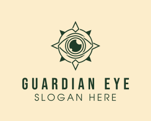 Eye Lens Navigator logo design