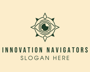 Eye Lens Navigator logo design