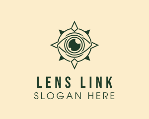 Eye Lens Navigator logo design