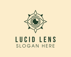 Eye Lens Navigator logo design
