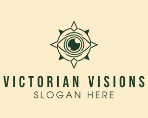 Eye Lens Navigator logo design