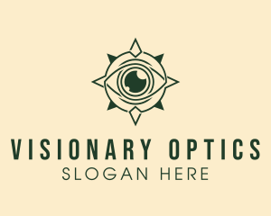 Eye Lens Navigator logo design