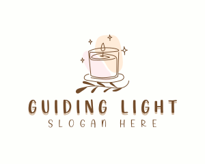 Aromatherapy Scented Candle logo design