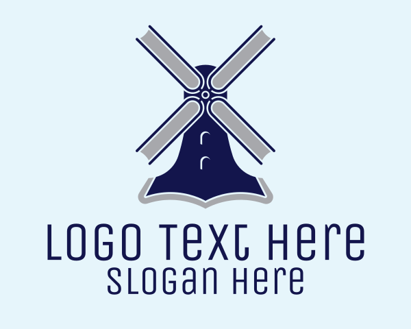 Windmill logo example 3