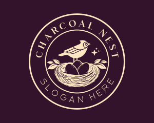 Bird Egg Nest  logo