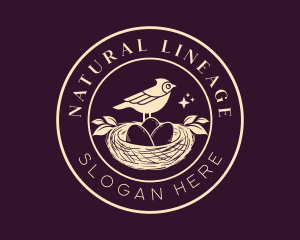 Bird Egg Nest  logo