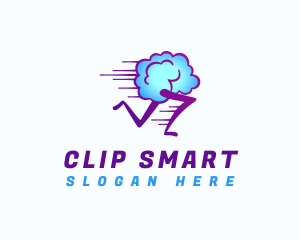 Brain Cloud Run logo design