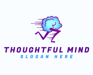 Brain Cloud Run logo design