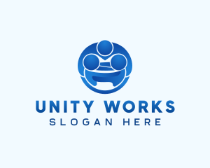 Human Unity Organization logo design