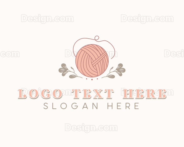 Handmade Knitting Crochet Logo