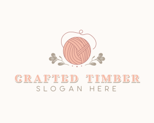 Handmade Knitting Crochet logo design