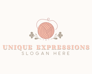 Handmade Knitting Crochet logo design