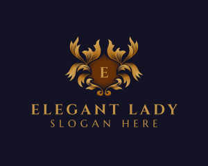 Luxury Royalty Decorative logo design