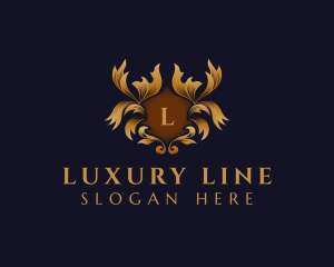 Luxury Royalty Decorative logo design