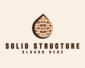 Construction Brick Wall logo