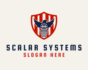 Eagle Basketball Hawk logo
