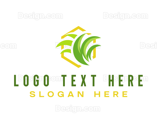 Lawn Garden Grass Logo