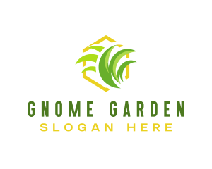 Lawn Garden Grass logo design