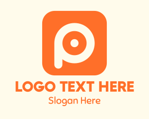 Orange Photo Editing App logo