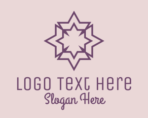 Geometric Decorative Star  logo