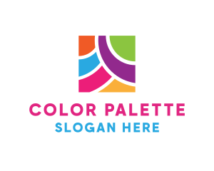 Colorful Bright Square logo design