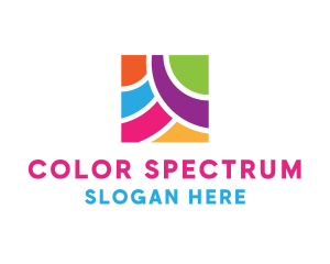 Colorful Bright Square logo design