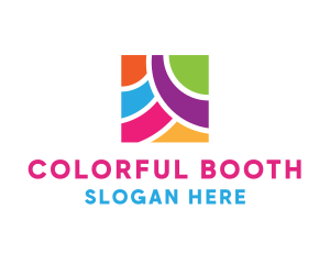 Colorful Bright Square logo design