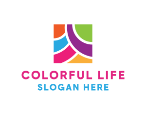 Colorful Bright Square logo