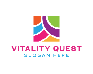 Colorful Bright Square logo