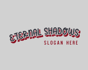 Retro Shadow Company logo design