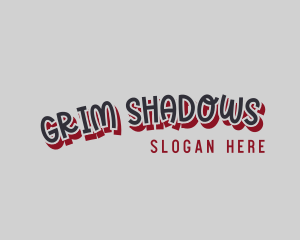 Retro Shadow Company logo design