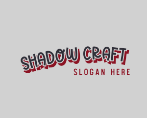 Retro Shadow Company logo design
