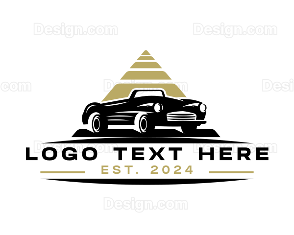 Retro Car Automotive Logo