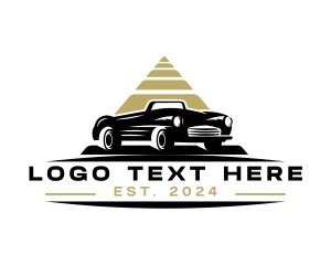 Retro Car Automotive logo