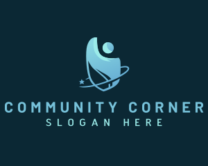 Community Leader Badge logo design