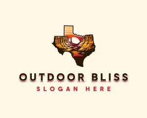 Texas Sunset Canyon logo design