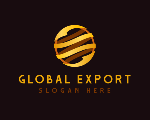 Global Arrow Logistics logo design