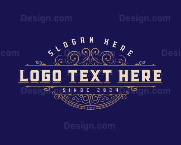 Luxury Elegant Ornament Logo